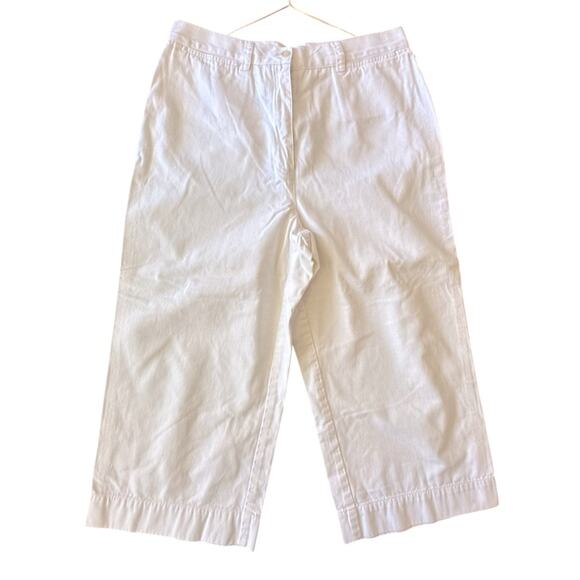 Lauren jeans co Ralph Lauren white capri size 10 - Picture 1 of 8